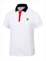 Herren T-Shirt Fila  Polo Stripes White/Stripes L