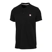 Herren T-Shirt Fila  T-Shirt Addison Black