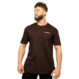 Herren T-Shirt GymBeam Basic Chocolate Brown