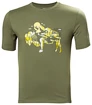 Herren T-Shirt Helly Hansen  F2F Organic Cotton T-Shirt Lav Green