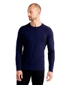 Herren T-Shirt Icebreaker  200 Oasis LS Crewe Midnight Navy