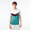 Herren T-Shirt Lacoste  Medvedev New York Day Polo White/Limeira XXL