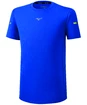 Herren T-Shirt Mizuno  Alpha Jacquard Tee blue