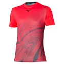 Herren T-Shirt Mizuno  Charge Shadow Graphic Tee Radiant Red S