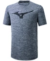 Herren T-Shirt Mizuno  Core RB Graphic Tee grey