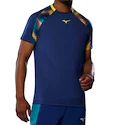 Herren T-Shirt Mizuno  Frontier Shadow Tee M Bellwether Blue