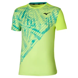 Herren T-Shirt Mizuno Mugen Shadow Graphic Tee Neo Lime