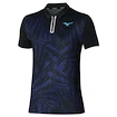 Herren T-Shirt Mizuno  Mugen Shadow Polo Black