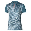 Herren T-Shirt Mizuno  Mugen Shadow Polo Blue Mirage