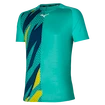 Herren T-Shirt Mizuno  Shadow Graphic Tee Turquoise M