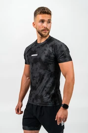 Herren T-Shirt Nebbia Camouflage Compression T-shirt MAXIMUM black