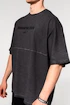 Herren T-Shirt Nebbia  Washed-off Oversized Heavyweight Cotton T-shirt NO SHORTCUTS Black