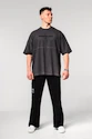 Herren T-Shirt Nebbia  Washed-off Oversized Heavyweight Cotton T-shirt NO SHORTCUTS Black