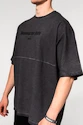 Herren T-Shirt Nebbia  Washed-off Oversized Heavyweight Cotton T-shirt NO SHORTCUTS Black