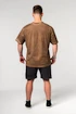 Herren T-Shirt Nebbia  Washed-off Oversized T-shirt HERITAGE Light Brown