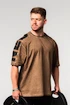 Herren T-Shirt Nebbia  Washed-off Oversized T-shirt LIFTING CLUB Light Brown