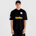 Herren T-Shirt New Era  Wordmark Oversized NFL Pittsburgh Steelers