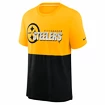 Herren T-Shirt Nike  Colorblock NFL Pittsburgh Steelers