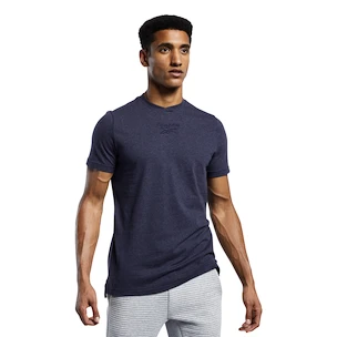 Herren T-Shirt Reebok  Melange Dark Blue