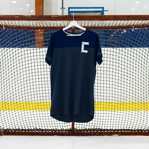 Herren T-Shirt Roster Hockey  Beer League Grey/Navy