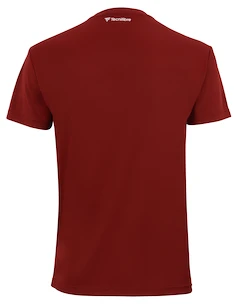 Herren T-Shirt Tecnifibre  Club Tech Tee Cardinal