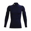 Herren T-Shirt Under Armour  ColdGear Armour Comp Mock Midnight Navy