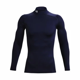 Herren T-Shirt Under Armour ColdGear Armour Comp Mock Midnight Navy