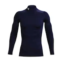 Herren T-Shirt Under Armour  ColdGear Armour Comp Mock Midnight Navy XL