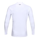 Herren T-Shirt Under Armour  ColdGear Armour Comp Mock White