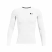 Herren T-Shirt Under Armour HeatGear Comp LS White