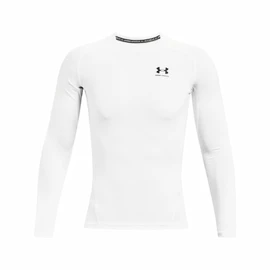 Herren T-Shirt Under Armour HeatGear Comp LS White