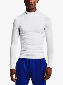 Herren T-Shirt Under Armour HeatGear Comp Mock LS-WHT