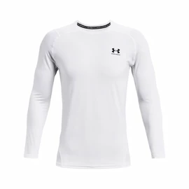 Herren T-Shirt Under Armour HeatGear Fitted LS White