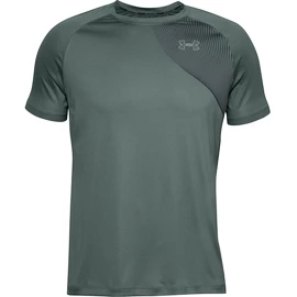 Herren T-Shirt Under Armour Qualifier ISO-Chill Blue