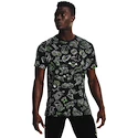 Herren T-Shirt Under Armour  Run Ur Face Off Print SS Black