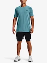 Herren T-Shirt Under Armour  Seamless Grid SS-BLU