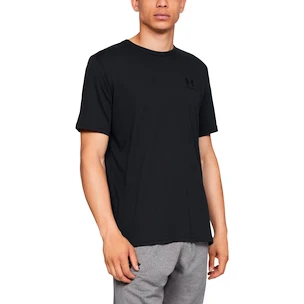 Herren T-Shirt Under Armour  Sportstyle Left Chest SS Black