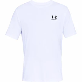 Herren T-Shirt Under Armour Sportstyle Left Chest SS White