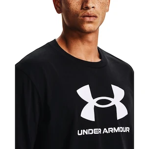 Herren T-Shirt Under Armour  SPORTSTYLE LOGO LS-BLK