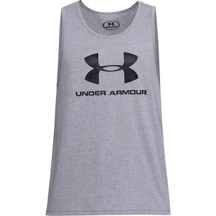 Herren T-Shirt Under Armour  SPORTSTYLE LOGO TANK grey