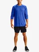 Herren T-Shirt Under Armour  Textured LS-BLU