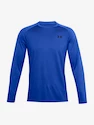 Herren T-Shirt Under Armour  Textured LS-BLU