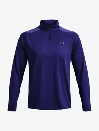 Herren T-Shirt Under Armour UA Tech 2.0 1/2 Zip-BLU