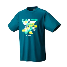 Herren T-Shirt Yonex T-Shirt YM0043 Blue Green