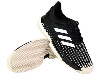 Herren Tennisschuhe adidas SoleCourt Boost M Clay Black White