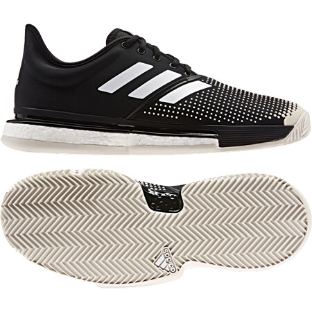 Herren Tennisschuhe adidas SoleCourt Boost M Clay Black ...