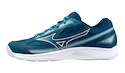 Herren Tennisschuhe Mizuno  BREAK SHOT 4 AC Moroccan Blue/White/Blue Glow