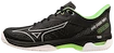 Herren Tennisschuhe Mizuno Wave Exceed Tour 5 Clay Black/Silver  EUR 42,5