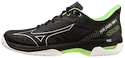 Herren Tennisschuhe Mizuno Wave Exceed Tour 5 Clay Black/Silver  EUR 42,5