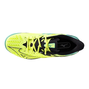 Herren Tennisschuhe Mizuno Wave Exceed Tour 6 CC Sunny Lime/Black/Atlantis